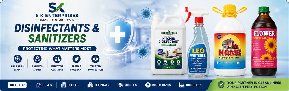 Disinfectants & Sanitizers products by S K Enterprises