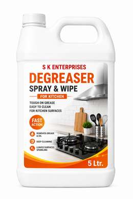 Kitchen Degreaser Spray & Wipe